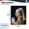 Stupell Industries Girl With Pink Phone Funny Framed Giclee, design by Masters Redux
